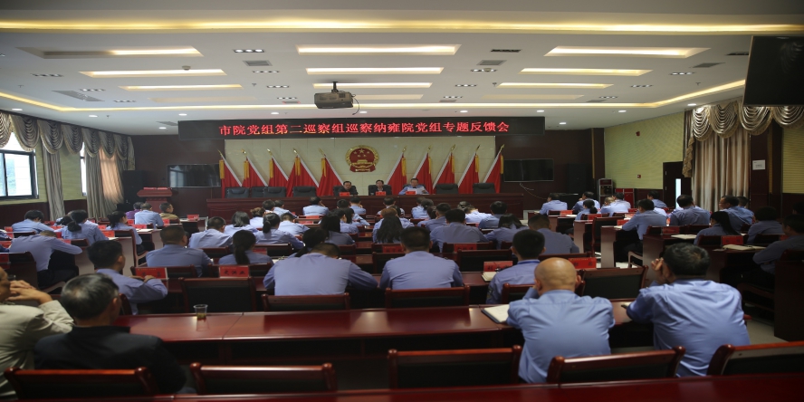毕节市检察院党组第二巡察组向纳雍县检察院党组反馈巡察情况